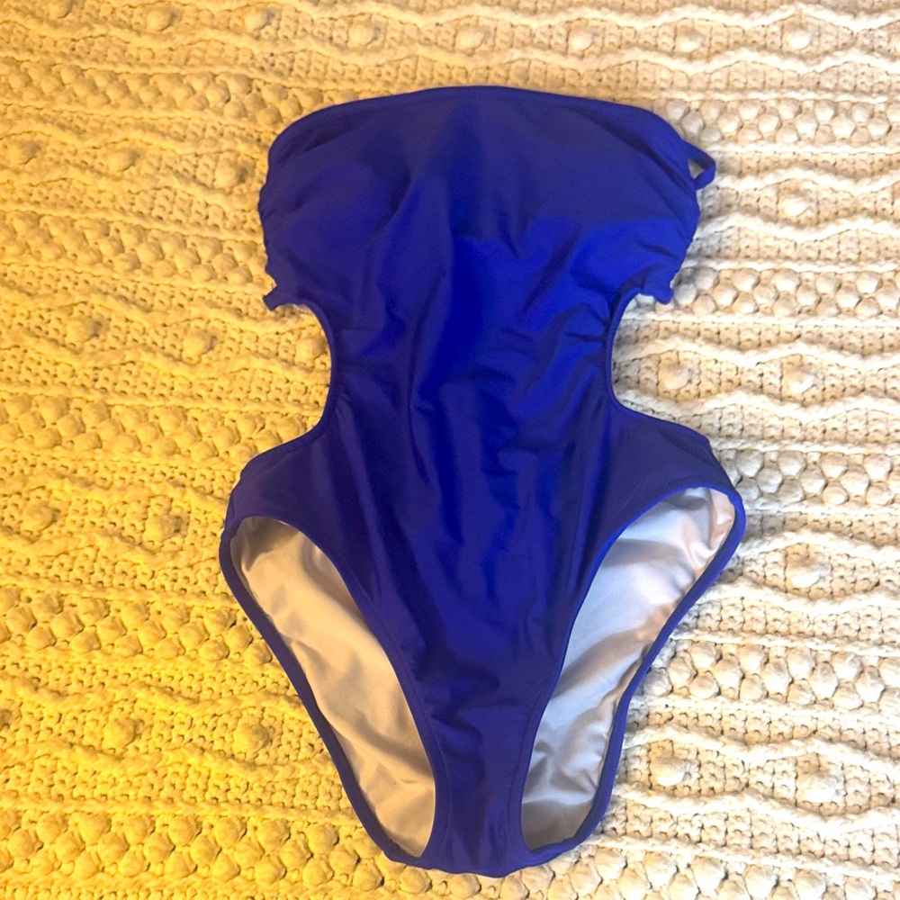 VENUS Women's Blue One-Piece Swimsuit